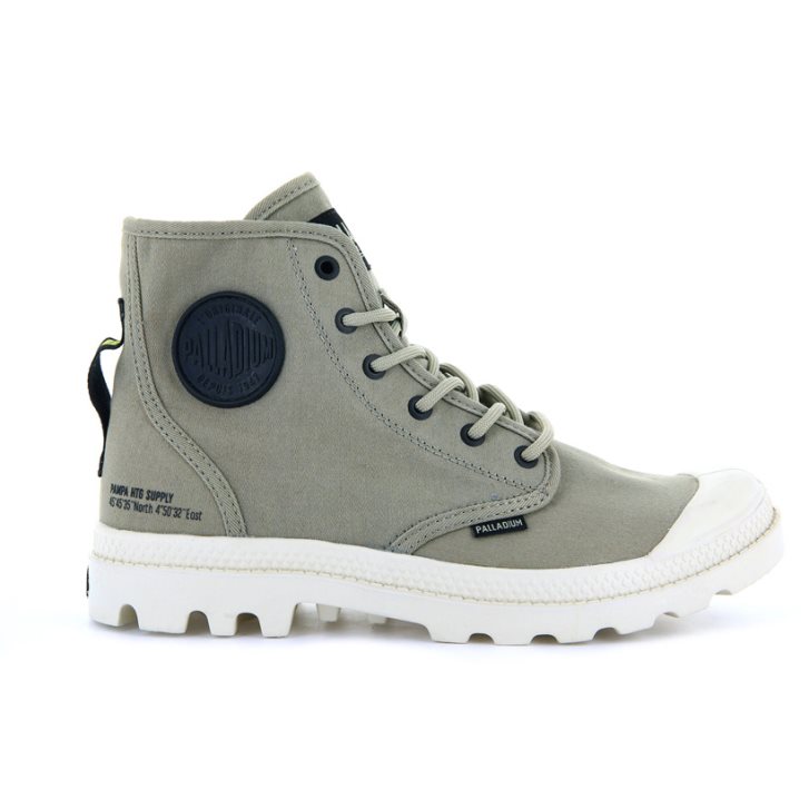 Dámské Boty Palladium Pampa Hi Htg Supply Zelene | CZ XNW-93J